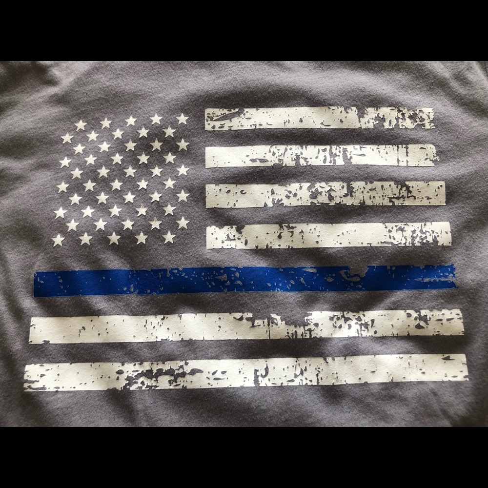 American Flag/Police Tee